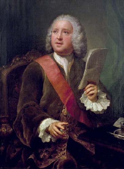 Anton Raphael Mengs Portrait of Charles Hanbury Williams.